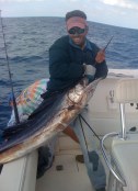 Offshore or deep sea fishing out of Key West Florida. 